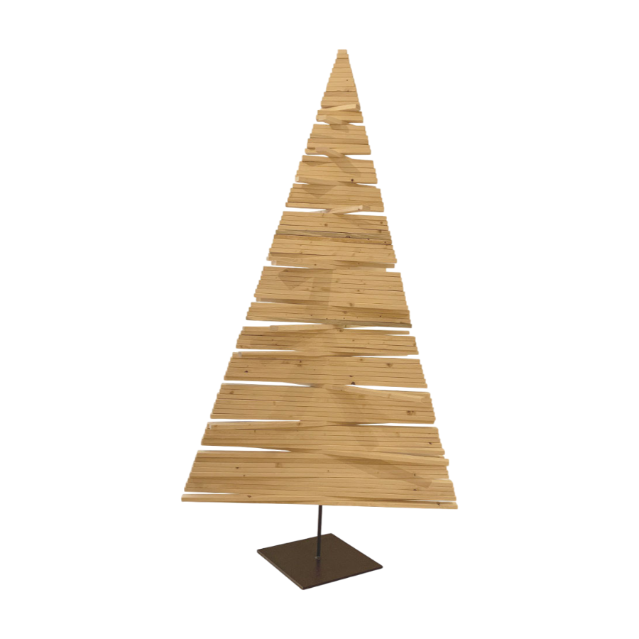 Holzbaum modern gross